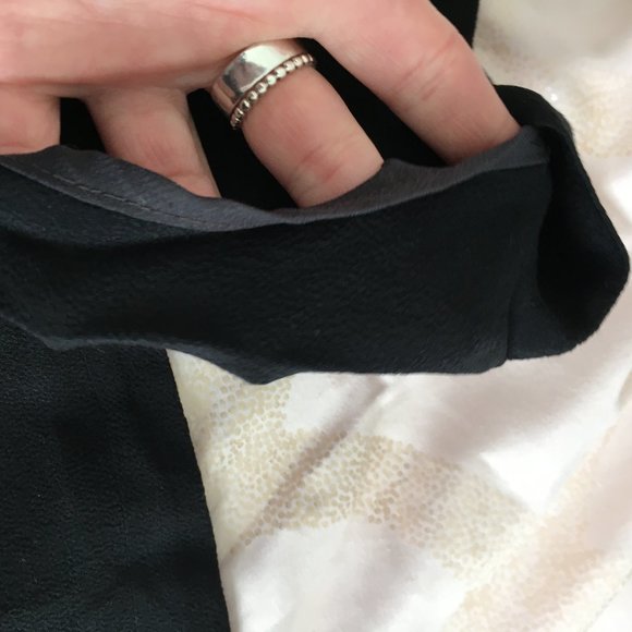 kate spade black elastic waist bow detail pants size small *PLEASE READ* - Picture 4 of 16